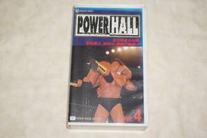 ●　POWER HALL VOL.4　●　長州力　デビュー20周年記念　パワーホール　【 VHS 】