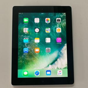 iPad 第4世代 16GB white A1460 Wi-Fi+Cellular 年本体 中古 softbook判定〇　管理番号：pd082