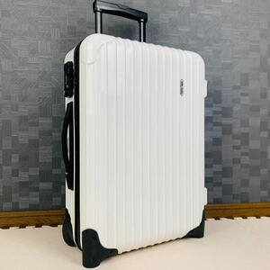 【極美品】ハワイ・ワイキキ限定 RIMOWA リモワ SALSA サルサ 35L 機内持ち込み 2輪 TSAロック ホワイト 白色 スーツケース キャリーバッグ