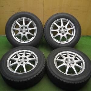 *送料無料* バリ溝！8.5分★プリウス等 195/65R15 スタッドレス ヨコハマ アイスガード iG30 ZACK Sport-9 PCD100/5H★4040214Hス