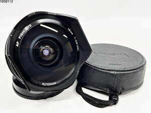 MINOLTA ミノルタ AF FISH-EYE フィッシュアイ 16mm 1:2.8(22) 一眼レフ カメラ 魚眼 レンズ 1608Y12-12