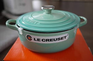 【新品】Le Creuset ルクルーゼ・ココットジャポネーズ・クールミント　18cm