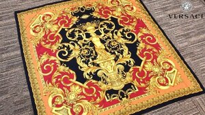 至高◇極美品◎GIANNI VERSACE Baroque silk scarf Dreamland print シルクスカーフ ◆Atelier versace ジャンニ ヴェルサーチ