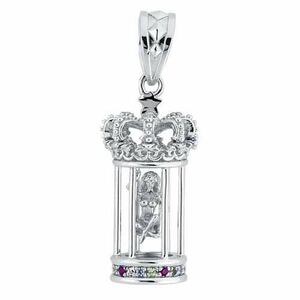 新品◆JUSTIN DAVIS◆CAGED DIVA PENDANT◆ケージペンダント◆定価53,900円◆SPJ284