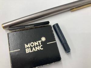 1円～　Mont Blanc　モンブラン　万年筆　ペン先　585刻印　保管品