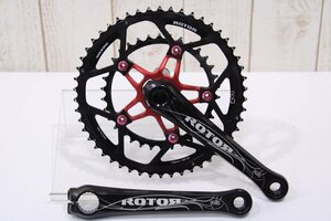 ★ROTOR ローター AGILIS 172.5mm 50/34T 2x11s クランクセット BCD:110mm noQチェーンリング付属