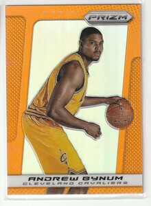 Andrew Bynum 13-14 Prizm Orange Prizm 60枚限定 Rookie Card RC Parallel　　　 ////Silver Refractor////