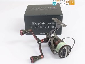 シマノ 21 セフィア XR C3000SDHHG ゴメクサス 超々ジュラルミン製ハンドル カスタムあり