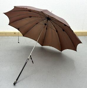 1920年代 フランス アンブレラ 傘 雨具 umbrella 年代物 アンティーク 骨董 コレクション 雑貨■兵庫県姫路市から b横 3464