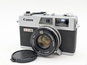 超美品！完動品！CANON Canonet G-III QL19 コンパクトフィルムカメラ