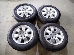 YS14321【送料無料205/65R16】トヨタ純正 10系アルファード純正 2021年製 BS 中古スタッドレス ▼16×6.5J 114.3/5H ET39▼1円スタート