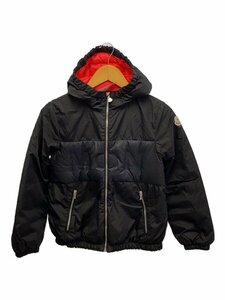 MONCLER◆ダウンジャケット/12 anni 152cm/ナイロン/BLK