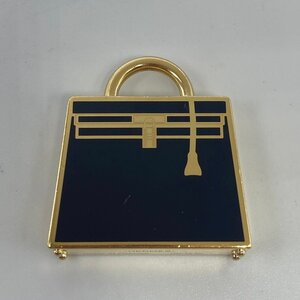 【中古】エルメス ケリー チャーム ＜アクセサリー＞ HERMES ブラック ゴールド