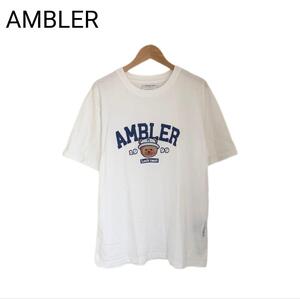 AMBLER　アニマルTシャツ　プリント　くま　カジュアル　ユニセックス　M