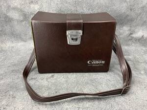 【 レトロ アンティーク Canon カメラバッグ 】キャノン ハードケース ショルダー 中古 現状品 オールド ヴィンテージ 当時物