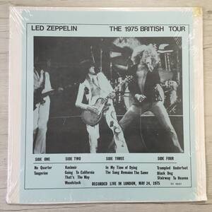 LED ZEPPELIN THE 1975 BRITISH TOUR 