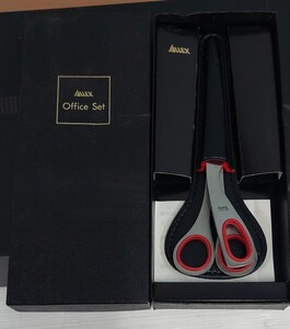 中古品 ALLEX Office set ハサミ ペーパーナイフ 事務用ハサミ (も)