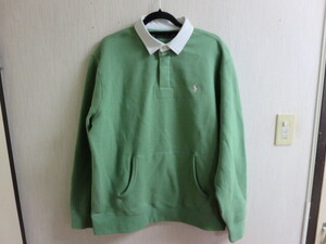 ★RALPH LAUREN★　POLO　襟付き　トレーナー　裏起毛　長袖　サイズ　XL