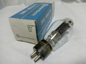 Ｗｅｓｔｅｒｎ　Ｅｌｅｃｔｒｉｃ　ＵＳＡ　３００Ｂ　真空管１本　未使用品　　