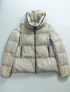 A148/MONCLER/モンクレール/ダウンジャケット/ウィメンズ/2サイズ/Lampoファスナー/BOUGES GIUBOTTO/正規品/ベージュ/軽量