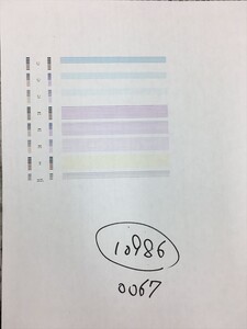 【H10986】プリンターヘッド ジャンク 印字確認済み QY6-0067 CANON キャノン PIXUS iP4500/iP5300/MP610/MP810