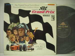 ■LP　モーリス・ジャール / グラン・プリ MAURICE JARRE GRAND PRIX サントラ ◇r210506