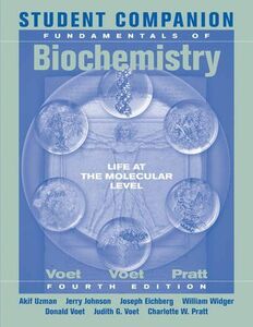 [A11121749]Student Companion to Accompany Fundamentals of Biochemistry [ペーパ