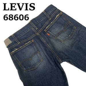 LEVIS リーバイス 68606 W30 (約78cm) 復刻 LVC ビックE 赤耳 ビンテージ TALON スキニー ローライズ デニムパンツ ジーンズ 606