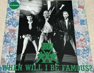 12inch ブロス■WHEN WILL I BE FAMOUS?（フェイマス）■