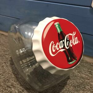 ◆希少コカ・コーラ ガラス容器 アメリカンハウス ◆USD状態良好◆お店 カフェ 什器 ◆Coca-Cola 重量感あり