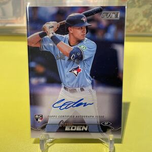 2024 topps Stadium Club Cam Eden Rookie Auto MLB baseballトレカ ルーキー 直筆サインカード　