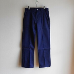 新品未使用・ALEXANDRA・英国王室御用達・W84cm・NAVY・WL30R・WORK TROUSER・センタープリーツ・アレクサンドラ・アレキサンドラ