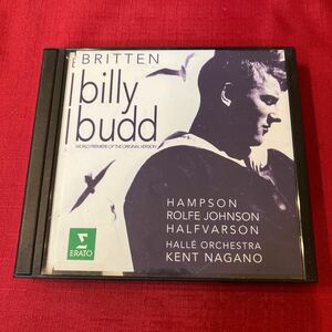 BRITTEN billy budd NAGANO ブリテン 歌劇 ビリー・バッド / 世界初録音 ハンプン/ケント・ナガノ指揮/ハレ管弦楽団 / クラシック CD