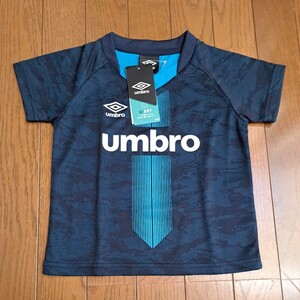 ⑪ 新品　110cm　定価3520円　アンブロ　 Tシャツ　半袖Tシャツ　緑　サッカー　UMBRO