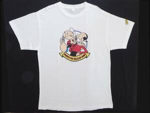 激レア非売品!ポパイ/POPEYE/ビンテージTシャツ/90s/1996/セルラー/POPEYE THE CELLULAR MAN/携帯電話/企業物/アニメ/アメコミ