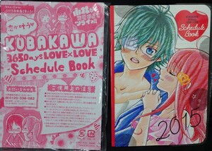 ★小林が可愛すぎてツライっ！！ 雑誌付録 Sho-Comi 2015年新春２号ふろく Schedule Book★