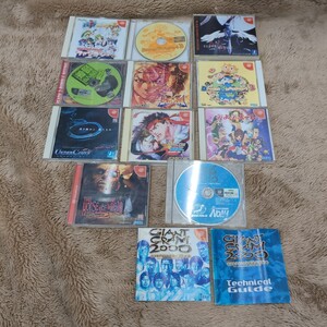 Dreamcast ドリームキャストドリキャス ソフト ゲーム 箱説付1スタ保管品1円スタートぷよぷよストリートファイターHOUSEofdead PCエンジン