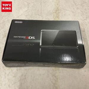 1円〜 欠品 動作確認/初期化済 ニンテンドー3DS 本体 CTR-001 コスモブラック