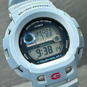 CASIO カシオ G-SHOCK ジーショック GW-400CDJ-2 腕時計タフソーラー 電波ソーラー デジタル 多機能 ライトブルー ヴィンテージ 動作確認済