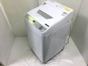 ◆引取限定(大阪)◆SHARP シャープ 電気洗濯乾燥機 5.5kg ② 洗濯機 ES-TX5C-S (2018年製/ジャンク/約寸W565xH985xD595mm/約35kg) 現状品
