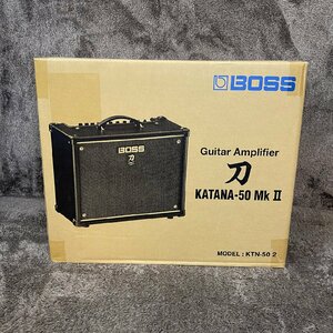 〇【未開封・未使用】BOSS KATANA-50 MKII ボス 刀 カタナ アンプ コンボ 同梱不可 1円スタート