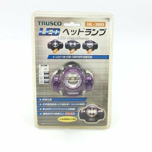 ER-60【 TRUSCO 】 未開封 トラスコ LED ヘッドランプ HL-380 ヘッドライト 照明 現場 キャンプ