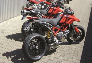 ドゥカティ DUCATI HYPERMOTARD 1100 2007～2009年式 QD EXHAUST マフラー