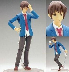 中古フィギュア figma キョン 制服Ver.「涼宮ハルヒの憂鬱」