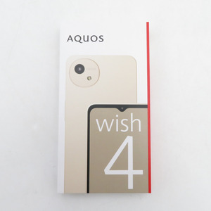 シャープ AQUOS アクオス Androidスマホ SHARP AQUOS wish4 SH-M27 ホワイト(W) SIMフリー 利用制限- 未開封品 未使用品