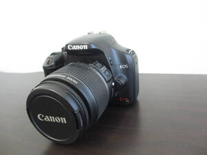 Canon キャノン EOS KISS X2 一眼レフ カメラ本体 レンズ付き ZOOM LENS EF-S 18-55mm 1：3.5-5.6 IS バッテリー無し 動作未確認 ジャンク