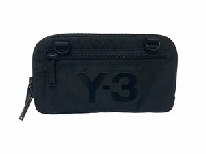 Y-3(ワイスリー) ヨージヤマモト×アディダス CH2 GFX ポーチ ミニショルダー ナイロン GK2113 ブラック 黒 メンズ/027