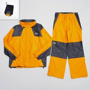 TH9092□ザ ノースフェイス/THE NORTH FACE*メンズBL*上下セット*NP10203B*レインテックスフライト*ジャケット+パンツ*スタッフバッグ付