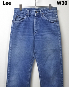 W30【Lee RIDERS DENIM PANTS MADE IN U.S.A. 米国製 USA リー デニムパンツ】