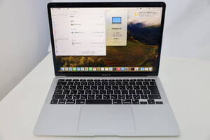 中古美品 MacBook Air M1 13インチ 2020 メモリ16GB SSD256GB 元箱・ACアダプター付 